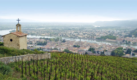 Crociera Rodano Francia, Tain L'Hermitage.